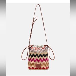 Raffia Missoni Bucket